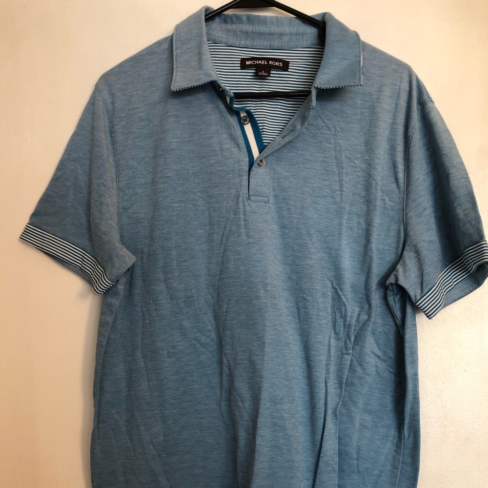 Michael Kors Blue Shirt